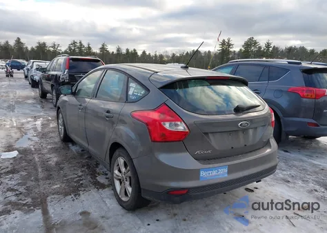 2012 Ford Focus Se из США, поврежденный, VIN 1FAHP3K22CL238908